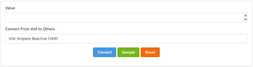 Reactive Power Converter